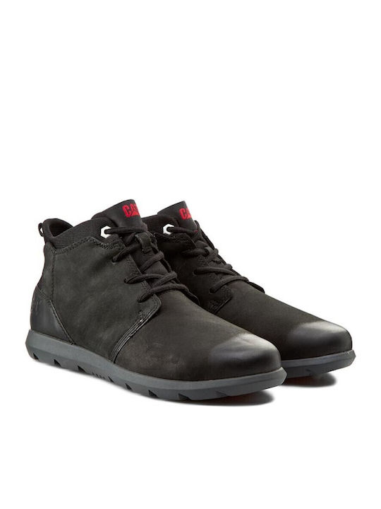 Tran Scend Mid Leather Black Men's Boots