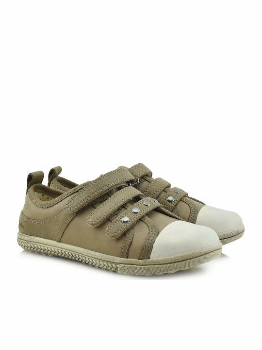 Clarks Παιδικά Sneakers Dana Sprite Anatomisch mit Klettverschluss Khaki ->