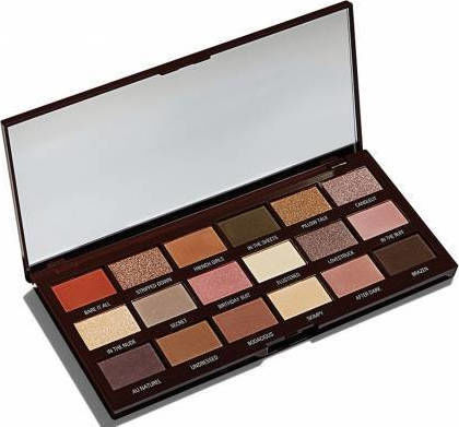 Revolution Beauty I Heart Chocolate Lidschattenpalette in fester Form Nudes 22gr