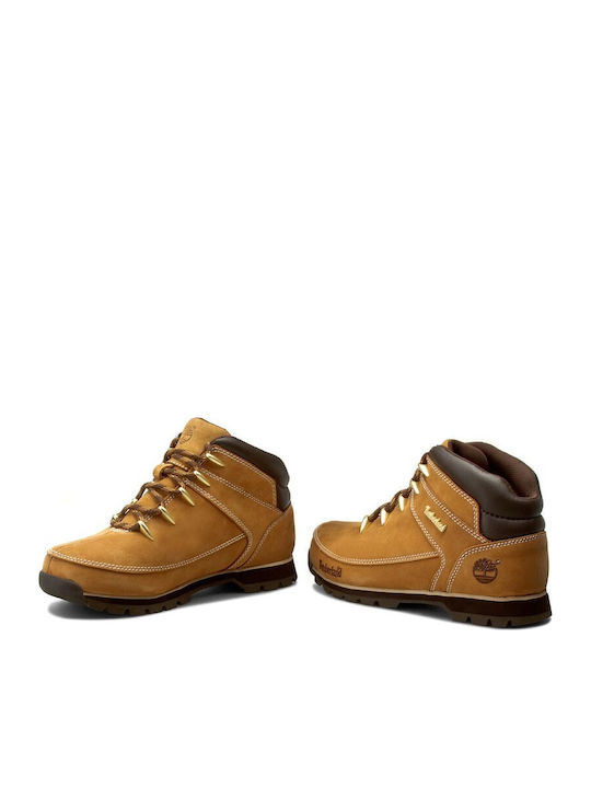 Euro Sprint Hiker Piele Galben Ghete barbati
