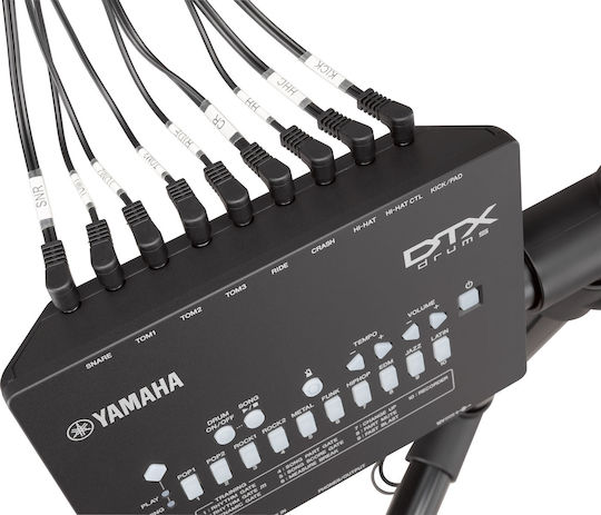 Yamaha Tobe Electronice DTX-452K În Culoare Neagră Full Face
