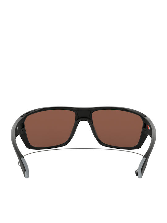 Oakley Split Shot Men's Sunglasses with Black Plastic Frame and Light Blue Polarized Mirror Lens OO9416-06