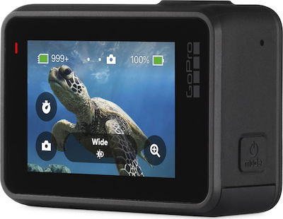 GoPro Hero7 Action Camera 4K Ultra HD Υποβρύχια με WiFi Μαύρη με Οθόνη 2"