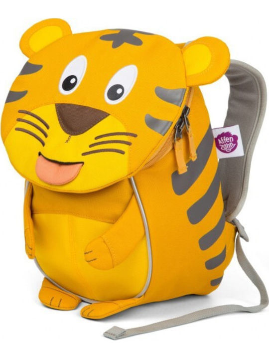 Affenzahn Timmy Tiger Schulranzen Rucksack Kindergarten in Gelb Farbe