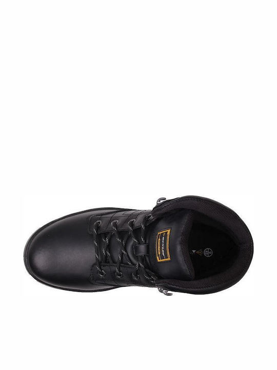 Dunlop Dakota Mens Black 181038 Waterproof Boots Safety Black S3