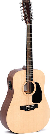 Sigma Guitars Полуакустичен Китара Natural Natural