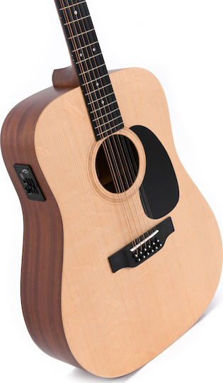 Sigma Guitars Полуакустичен Китара Natural Natural