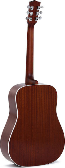 Sigma Guitars Semi-Akustik Akustikgitarre Heritage Cherry Sunburst Sunburst