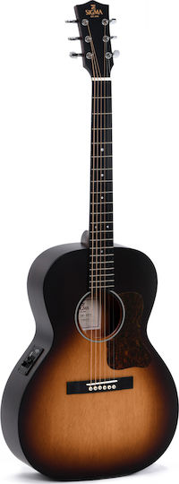 Sigma Guitars Ηλεκτροακουστική Κιθάρα Vintage Sunburst