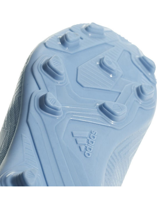Nemeziz Messi 18.3 Kids Molded Soccer Shoes Light Blue