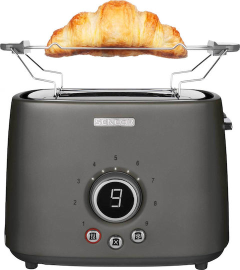 Sencor STS6058BK Toaster 2 Schlitze 1000W Schwarz