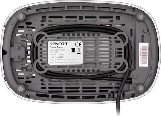 Sencor STS6058BK Toaster 2 Schlitze 1000W Schwarz