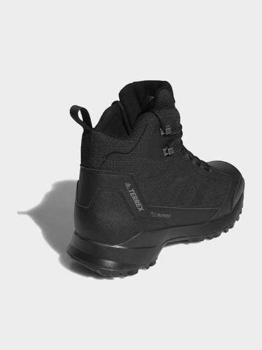 adidas Terrex Heron Mid Încălțăminte De Drumeție Tip Botine Pentru Bărbați Core Negru / Gri Four