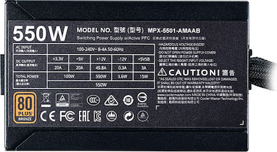 CoolerMaster MasterWatt 550 TUF Gaming Edition