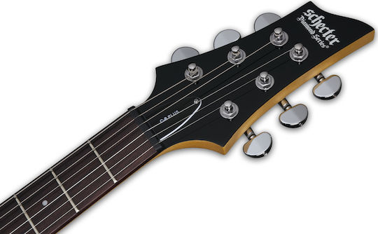 Schecter C-6 Plus Ηλεκτρική Κιθάρα ST Style με HH Διάταξη Μαγνητών Charcoal Burst