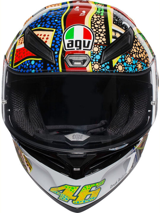 AGV K1 S Cască Moto Față întreagă DOT / ECE 22.05 1500gr 0281O0I0-005-XS