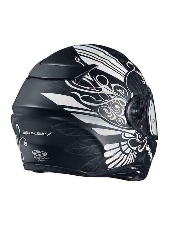 Kabuto Aeroblade V LB Matt Black Motorradhelm Volles Gesicht