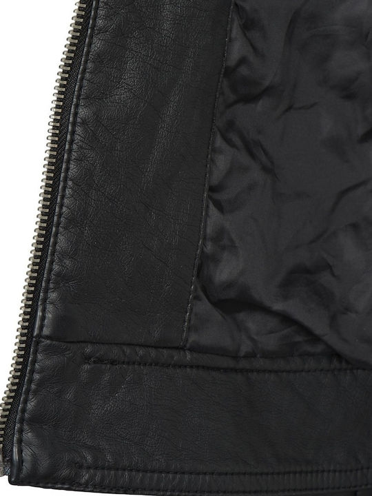 Bandit Γυναικείο Biker Jacket Μαύρο
