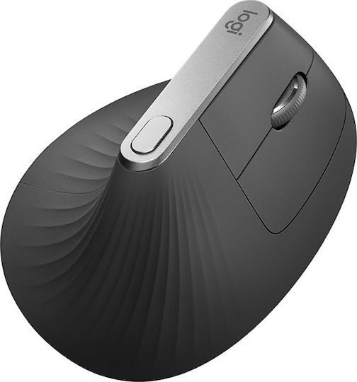 Logitech MX Vertical Безжичен и жичен Ергономичен Bluetooth Vertical Мишка Черен