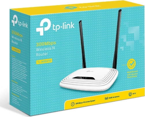 TP-LINK TL-WR841N v14 Ασύρματο Router Wi‑Fi 4 με 4 Θύρες