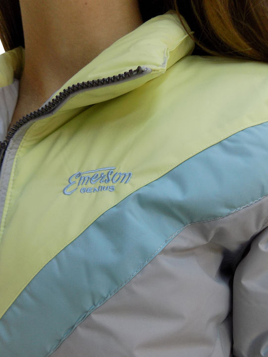 Women's Short Puffer Jacket for Winter