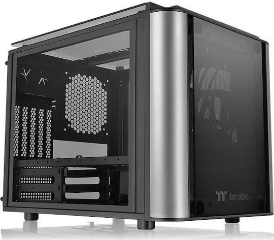 Thermaltake Level 20 VT Gaming Micro Tower Κουτί Υπολογιστή με Πλαϊνό Παράθυρο Μαύρο
