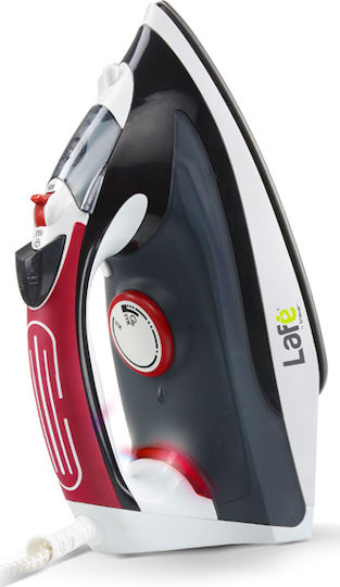 Lafe LAF02b Steam Iron 2200W with Ceramic Plate and Continuous Steam Supply 80g/min