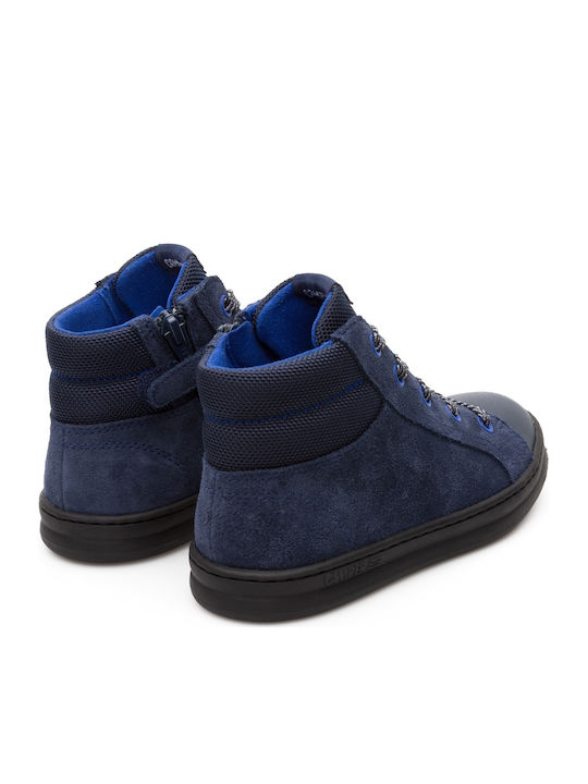 Runner Kids Sneakers High Navy Blue