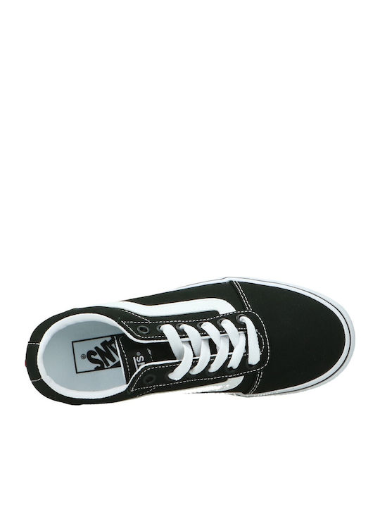 Ward Γυναικεία Flatforms Sneakers Μαύρα