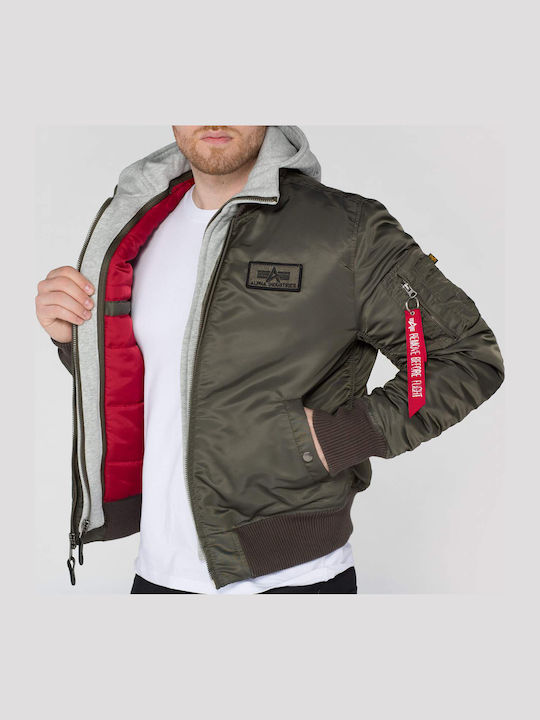 MA-1 D-Tec Winter Jacket Bomber Khaki