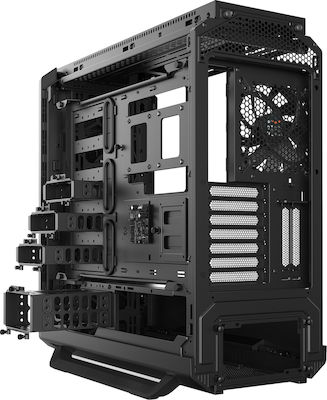 Be Quiet Silent Base 801 Jocuri Turnul Midi Cutie de calculator Negru