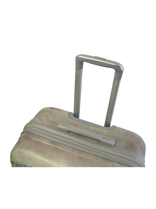 A2S Paint Butterfly Cabin Hard Multicolour Suitcase with 4 Wheels Height 55cm
