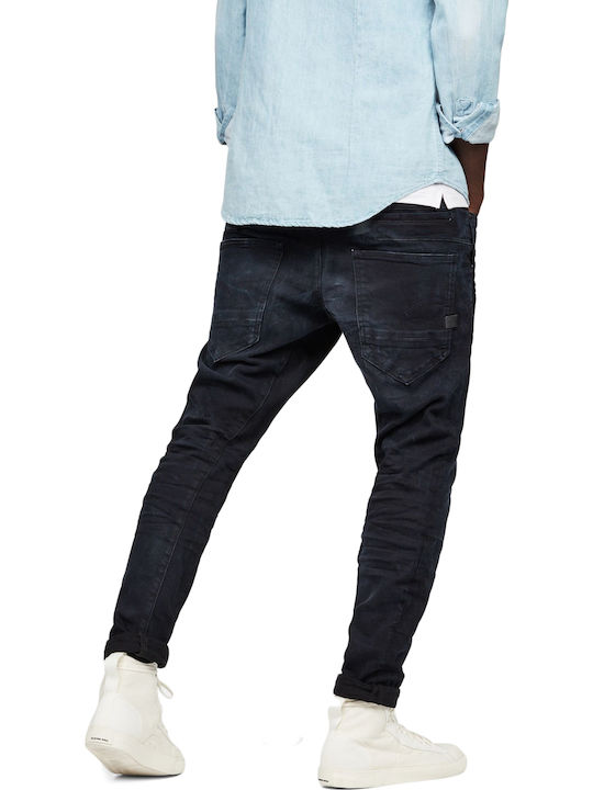 G-Star Raw D-Staq 3D Ανδρικό Παντελόνι Τζιν Ελαστικό σε Slim Εφαρμογή Μπλε