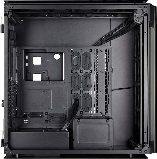 Corsair Obsidian 1000D Gaming Ultra Tower Κουτί Υπολογιστή με Πλαϊνό Παράθυρο Μαύρο