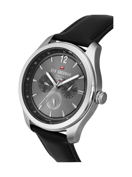Ben Sherman Sugarman Watch Battery with Leather Strap