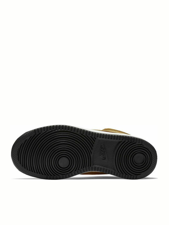 Court Court Borough Mid Kids Sports Shoes with Laces Wheat / Summit White / Black