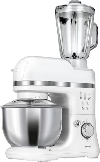 MPM Стенд миксер 1200W с Неръждаема Купа 4лт