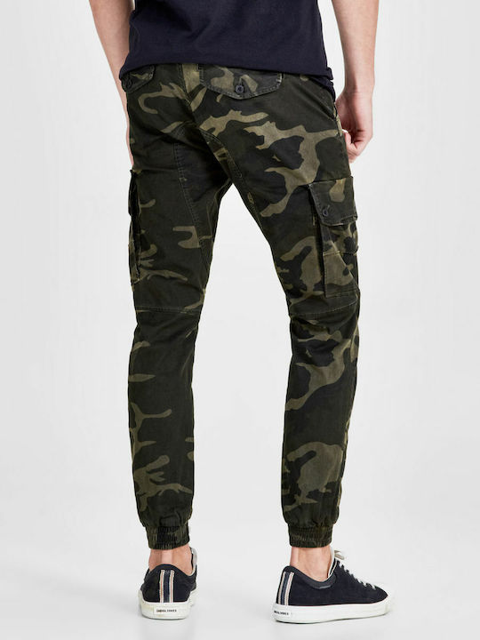 Jack & Jones Men's Trousers Cargo Camo