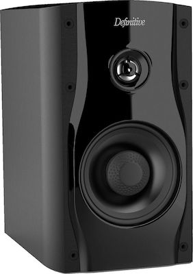 Definitive Technology Ζεύγος Ηχείων Hi-Fi Βιβλιοθήκης StudioMonitor 45 150W 2 Δρόμων Μαύρα