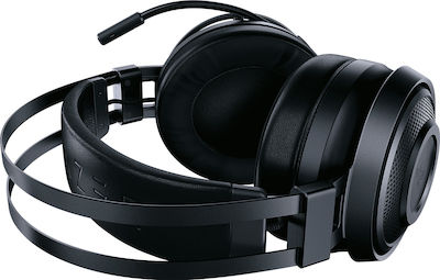 Razer Nari Essential Безжичен Надушници Геймърски слушалки с връзка USB Черен