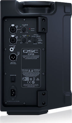 QSC Αυτοενισχυόμενο Ηχείο PA CP8 1000W με Woofer 8" 27.3x25.6x41.1εκ.