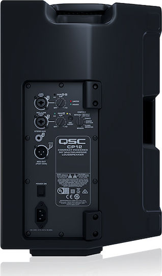 QSC CP12 Αυτοενισχυόμενο Ηχείο PA 1000W με Woofer 12" 35x32.3x51.6εκ.