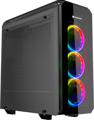 Cougar Puritas RGB Gaming Midi-Turm Computergehäuse Schwarz