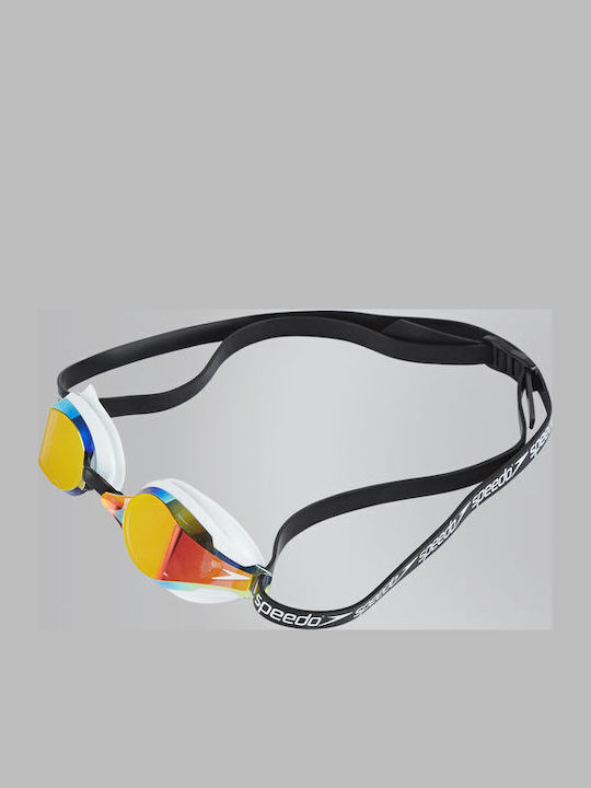 Speedo Fastskin Speedsocket 2 Swimming Goggles Adults with Anti-fog Lenses Blue