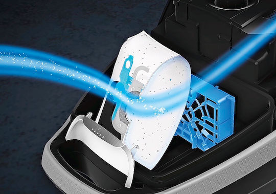 Siemens Iq300 Vacuum Cleaner 600W Bagged 4lt Light Blue