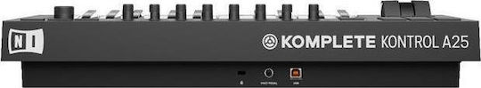 Native Instruments Midi Keyboard Komplete Kontrol A25 with 25 Keys Black