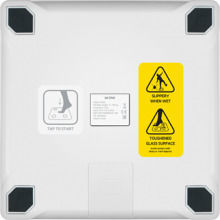 Acme SC202 Smart Ζυγαριά 180kg με Λιπομετρητή & Bluetooth Λευκή
