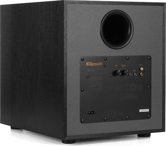 Klipsch R-100SW R-100SW Active Subwoofer with Speaker 10" 150W Black with Water