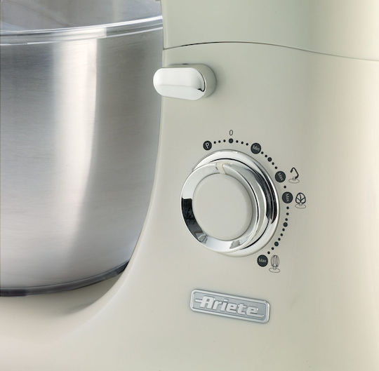 Ariete Vintage Stand Mixer 2400W with Stainless Mixing Bowl 5.5lt