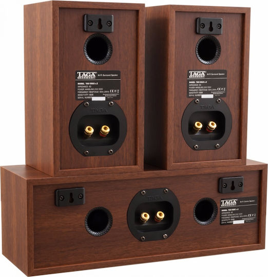 Taga Harmony Home Cinema Speaker Set 5 TAV-506 V.2 120W Walnut